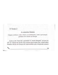 AS MINORIAS FALANTES