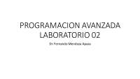 Laboratorio Programación Avanzada 2