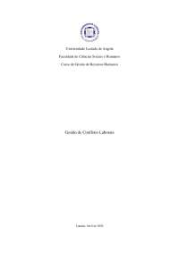 Conflitos Laborais, uma ideia concisa sobre o fenómeno