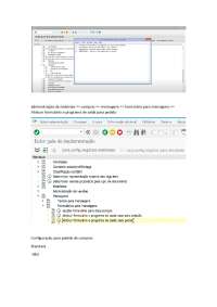 Configuração de impressão