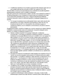 Modificazioni emogas-analitiche dopo manovra di reclutamento in OLV in chirurgia toracica