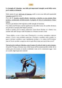 La battaglia di Salamina. Docsity