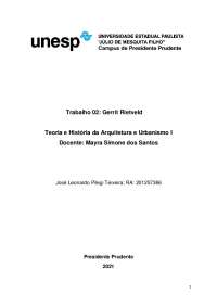 Gerrit Rietveld, obras e biografia