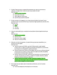Ejercicios de Medicina: Preguntas y Respuestas sobre Diagnóstico y Tratamiento