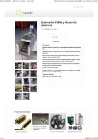 queimador pellet para caldeira