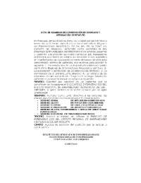 derecho un modelo acta constitucional
