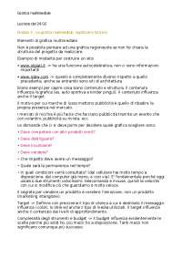 Grafica Multimediale: Struttura, Contenuto e Target