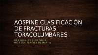 Aospine clasificacion - Docsity