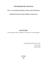 L'eroe Dante: Viaggio attraverso i regni ultramondani