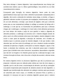 Sistema Digestivo: Doença de Refluxo Gastroesofágico