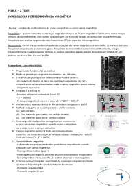 Fisica - IMRT - ressonância magnética