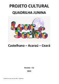 Projeto junino castelhano