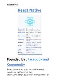 ReactNative explanation
