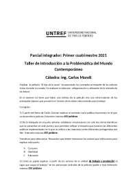 Parcial de la ulp de historia del pensamiento