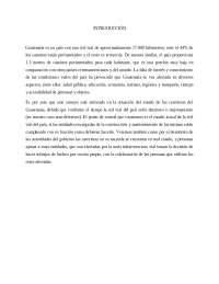 ensayo vias terrestres