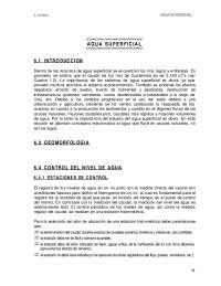 Registro y medición del nivel y caudal de agua en un río