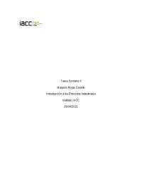 Introduccion a los procesos industriales semana 4