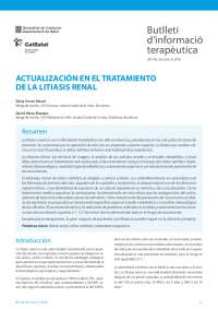 ACTUALIZACION  DE TRATAMIENTOS