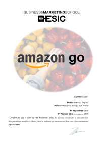 Caso Amazon Go: Plan estratégico