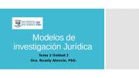 INVESTIGACIÓN JURIDICA MODELO
