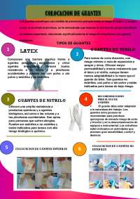 Guía de Tipos de Guantes y Recomendaciones para su Uso - Prof. Moreno