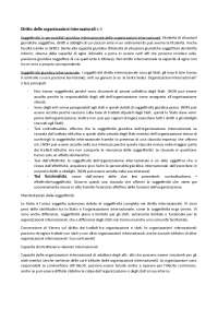 Diritto Internazionale: Le Organizzazioni Internazionali e il loro Ruolo