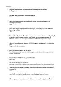 Risposte corrette del modulo 2 corso Eipass 7 moduli | Esercizi di ...