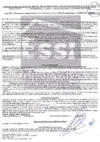 Contrato de locação de imóvel urbano