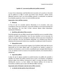 Capítulo 10. La economía política de la política comercial