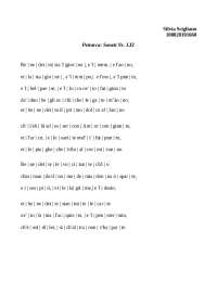Bendetto sia 'l giorno - Petrarca
