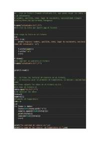 Tarea 9 de ejercicios de python - Docsity