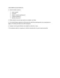 Características del Proyecto: Guía para la Creación de Fotos Informativas - Prof. Andrade 