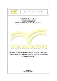 Projeto de Estágio I