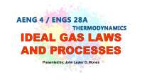 Ideal Gas Laws: Understanding Pressure, Temperature, and Specific Volume