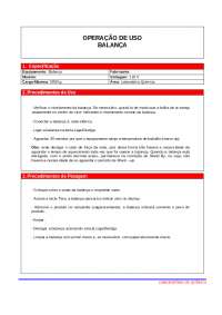 Modelo POP Procedimento Operacional Padrão