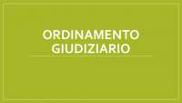 Ordinamento Giudiziario Scarselli slide