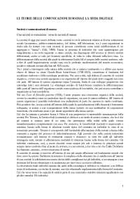 Teorie della Comunicazione di Massa e Sfida Digitale: Analisi Storica e Concettuale - Prof