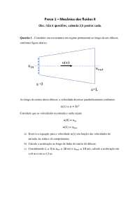 Prova 1 - Mecânica de Fluidos II