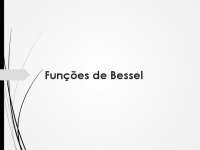 Funções de Bessel e suas aplicações em equações diferenciais