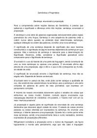 Sentença, enunciado, proposição