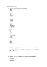 Repaso lengua 5 primaria sm | Ejercicios de Lengua y Literatura | Docsity