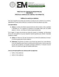Prácticas de Controles Industriales: Gráficos de Control Por Atributos