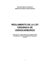 Procedimiento para solicitar concesiones de explotación de hidrocarburos en Venezuela