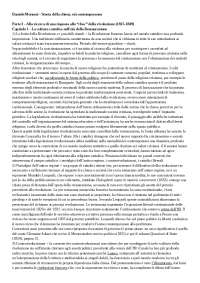 Riassunto Storia della Chiesa 4 L'età contemporanea - Menozzi