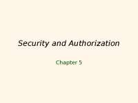 Database Security and Access Control: Authentication, Authorization, and Privileges