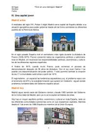 III. Una capital joven Madrid antes A mediados del siglo XVI