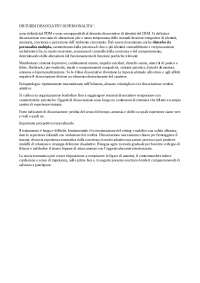 Disturbo dissociativo di personalità - Docsity
