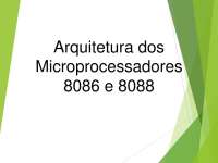 Arquitetura dos Processadores 8088