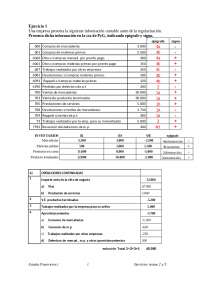 EJERCICIOS DEL TEMA 3 SOLUCIÓN ESTADOS FINANCIEROS