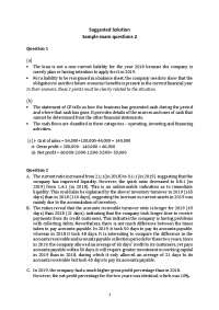 Accounting and Finance Exam Questions and Solutions